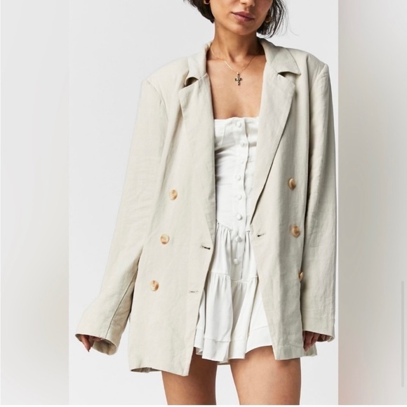 NWT Free People Olivia Blazer Size: S - Picture 9 of 10